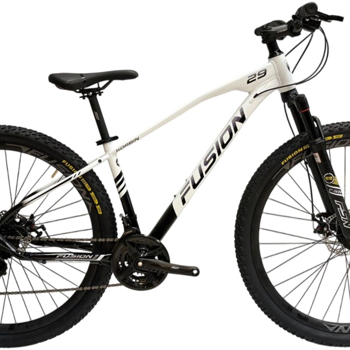FUSION - Bicicleta Mtb Fusion KORBIN Rin 29 8X3 Talla M(17) Blanco