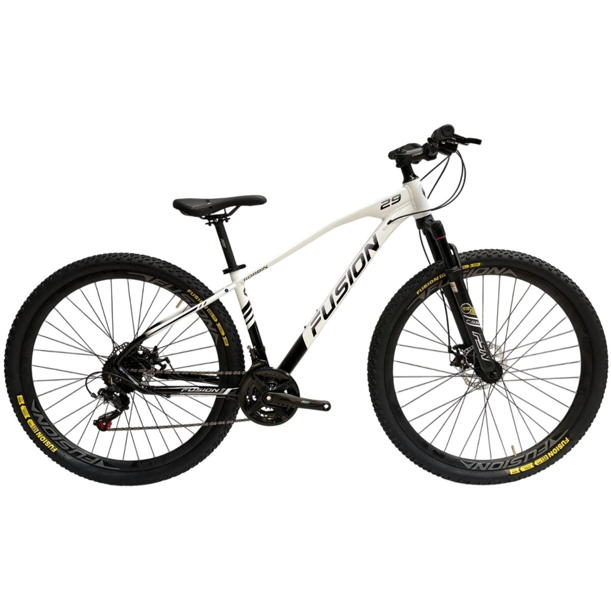FUSION - Bicicleta Mtb Fusion KORBIN Rin 29 8X3 Talla M(17) Blanco