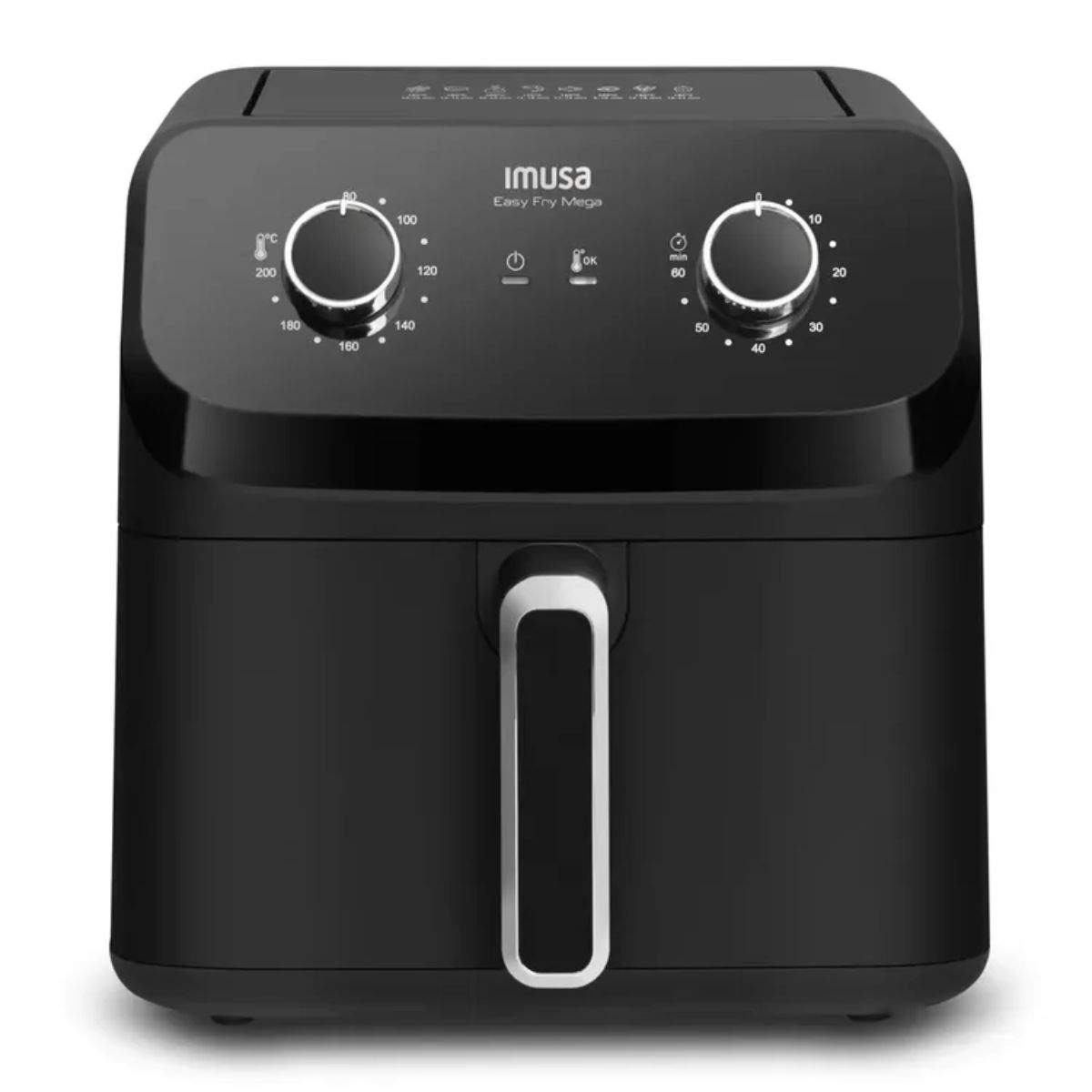 IMUSA - Freidora de aire IMUSA Mega Mecánica 75L Negra