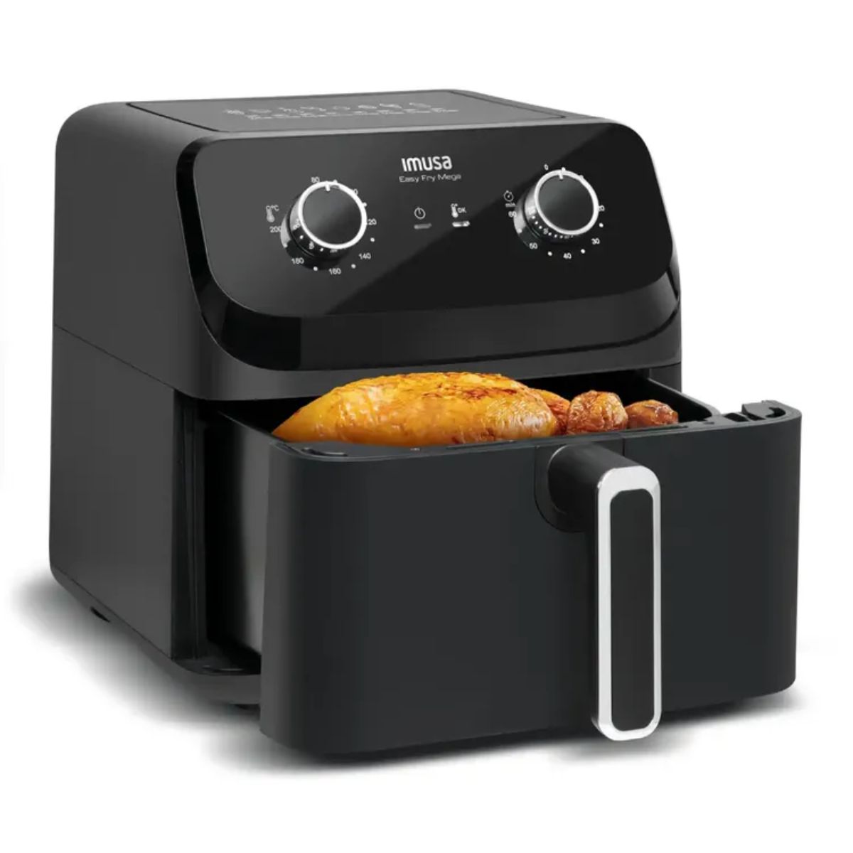 IMUSA - Freidora de aire IMUSA Mega Mecánica 75L Negra