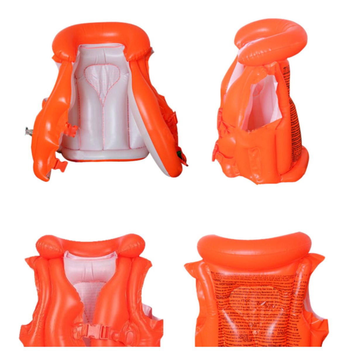 INTEX - Chaleco Inflable Intex Naranja 58671