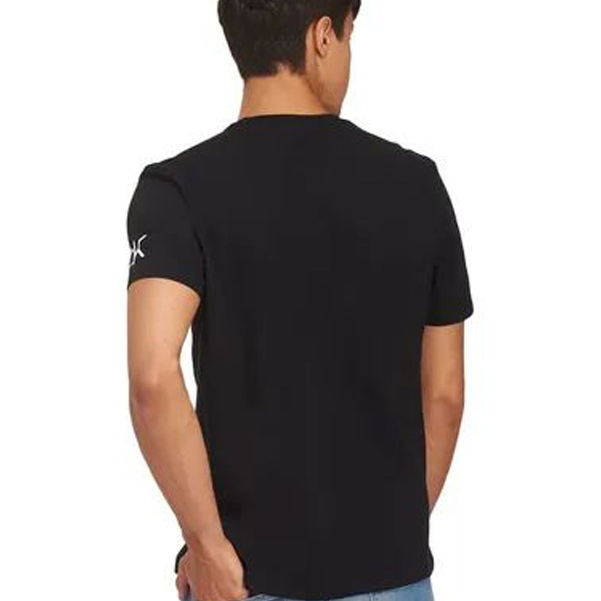 CALVIN KLEIN - Camiseta negra con logo traveling Calvin Klein