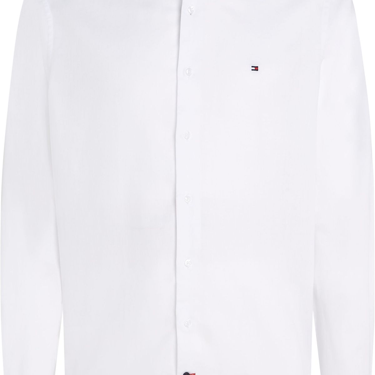 TOMMY HILFIGER - Camisa blanca Twill de manga larga Tommy Hilfiger