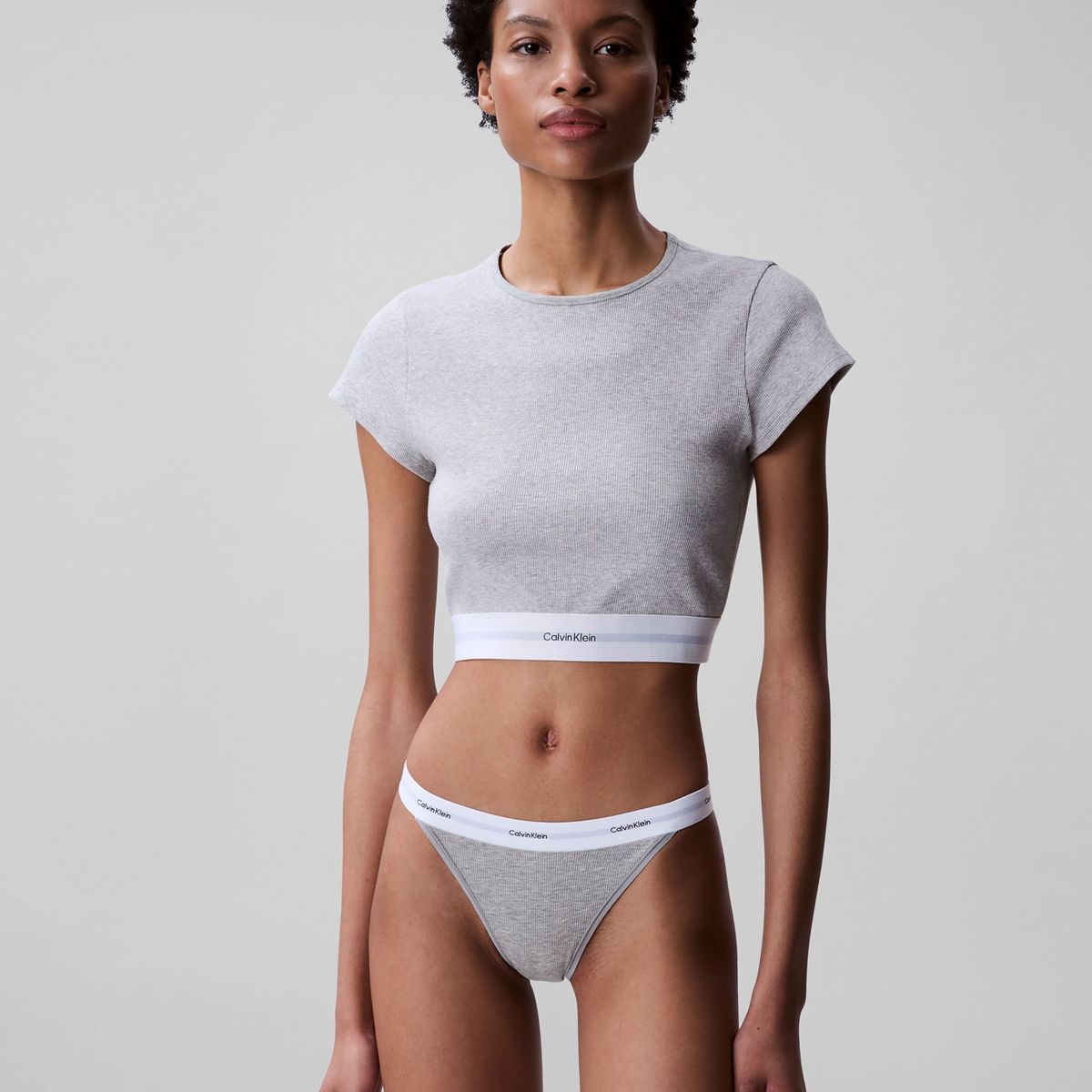 CALVIN KLEIN - Pantys multicolor clásicas - Cotton Strech Rib Calvin Klein