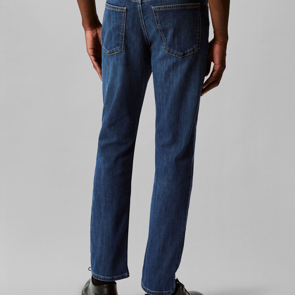 CALVIN KLEIN - Jeans azul slim high stretch Calvin Klein