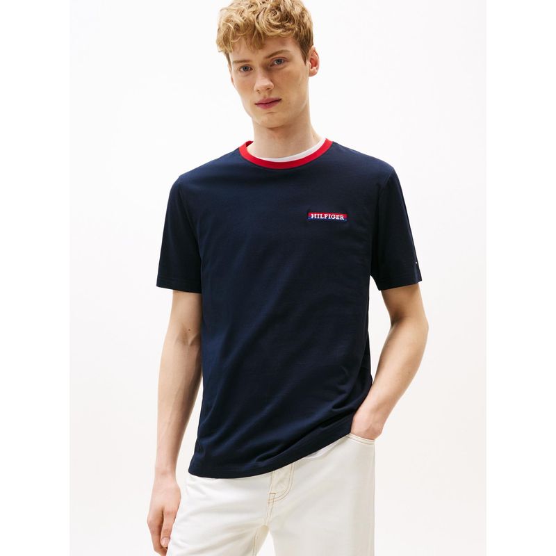 TOMMY HILFIGER - Camiseta azul Americana Graphic Tommy Hilfiger