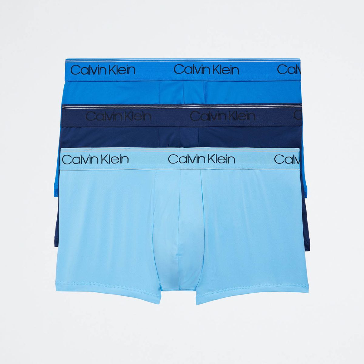 CALVIN KLEIN - Pack azul de 3 boxer - micro stretch Calvin Klein