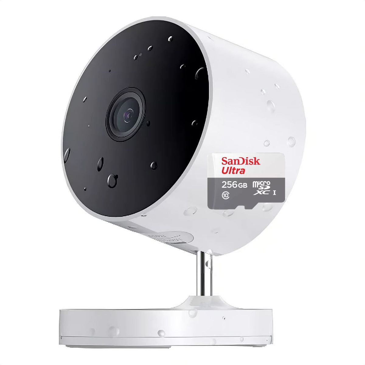 XIAOMI - Xiaomi AW200 Cámara Seguridad Exterior IP65 1080P + Micro SD 256 GB