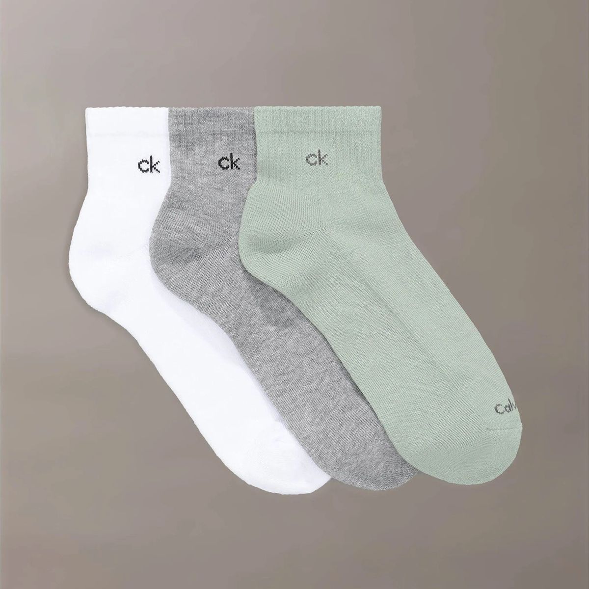 CALVIN KLEIN - Pack multicolor de 6 medias basic cushion Calvin Klein