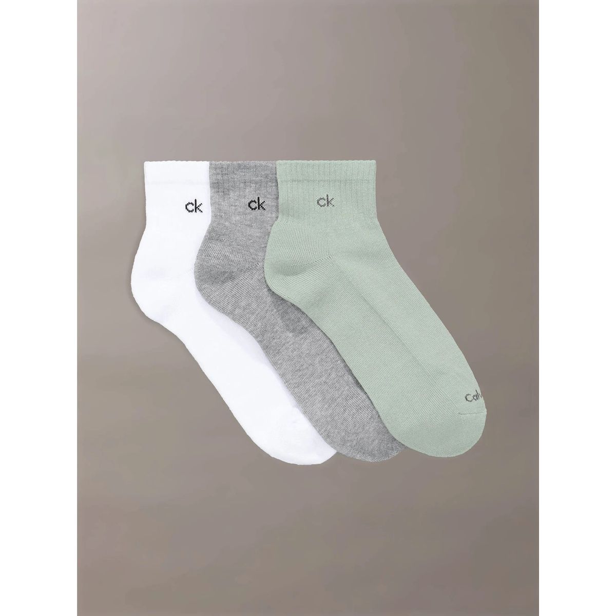 CALVIN KLEIN - Pack multicolor de 6 medias basic cushion Calvin Klein