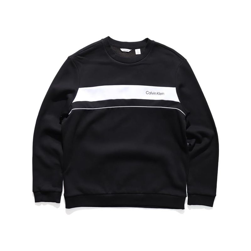 CALVIN KLEIN - Saco negro con logo estándar Calvin Klein