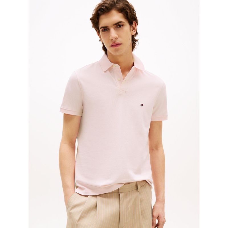 TOMMY HILFIGER - Polo rosado 1985 de corte regular Tommy Hilfiger