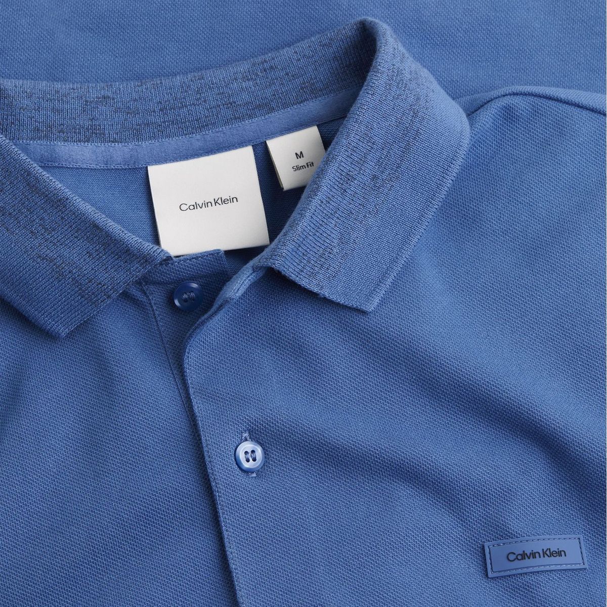 CALVIN KLEIN - Polo azul elástico grindle Calvin Klein
