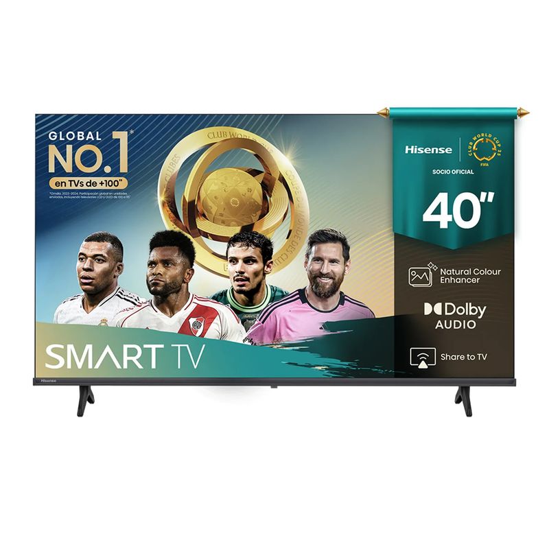 HISENSE - Televisor Hisense -  40 Pulgadas -  FHD Smart TV - 40A4NV