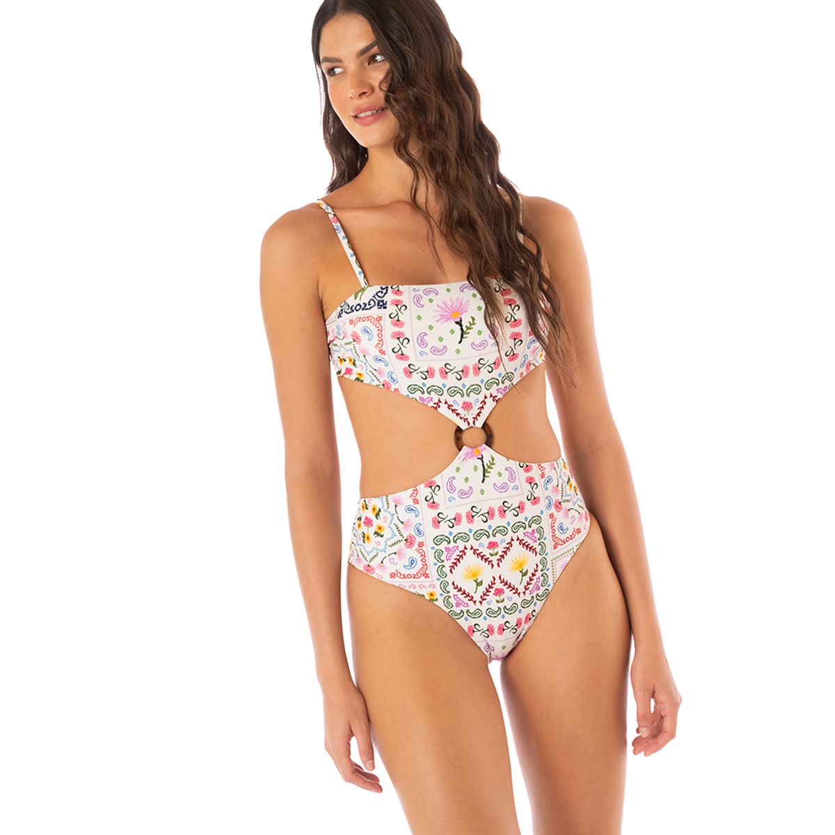 KIBYS - VESTIDO DE BAÑO UNA PIEZA ESTAMPADO KIBYS 92913