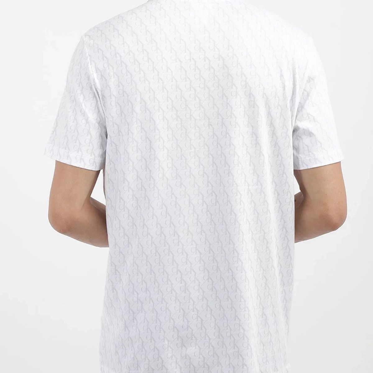 CALVIN KLEIN - Camiseta blanca con estampado Calvin Klein