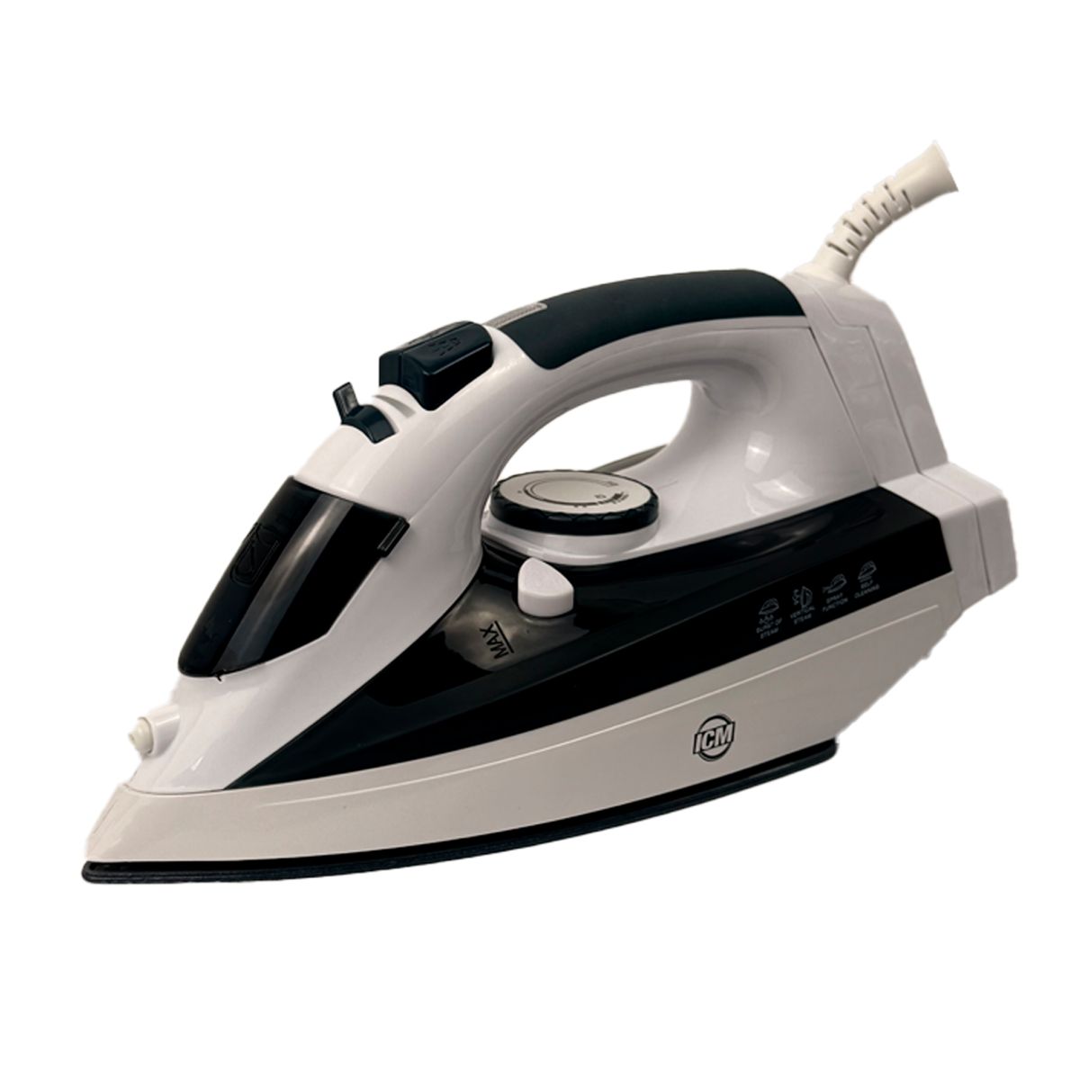 ICM - Plancha Inalambrica ICM-P05 Ceramica Color Blanco 1500w