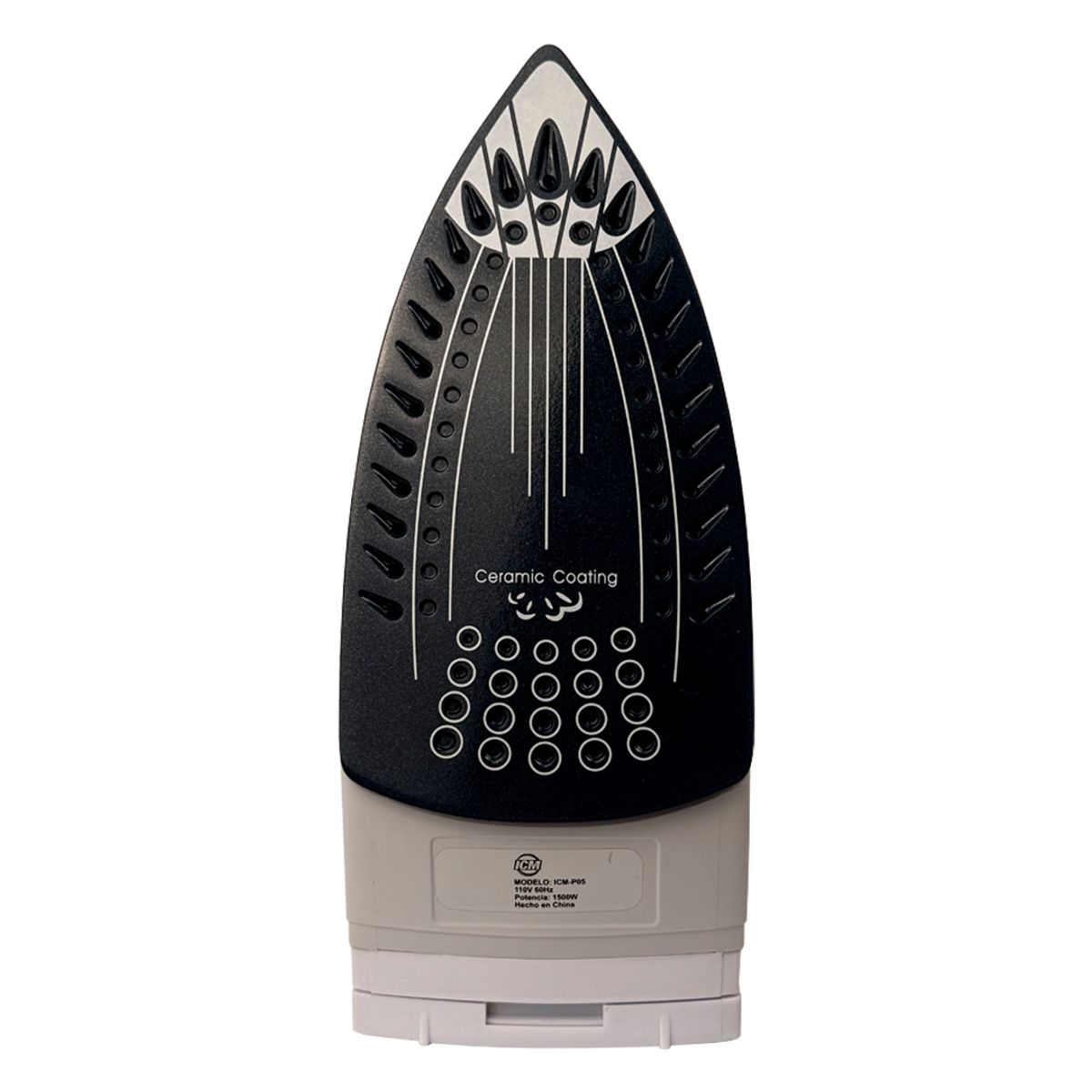 ICM - Plancha Inalambrica ICM-P05 Ceramica Color Blanco 1500w