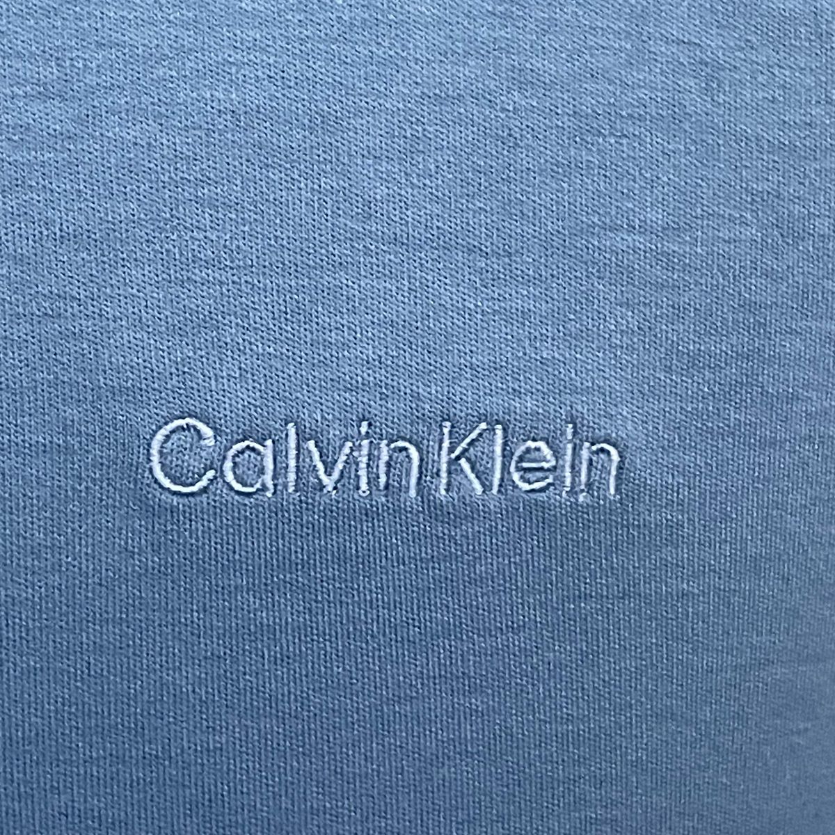 CALVIN KLEIN - Polo azul solid liquid Calvin Klein
