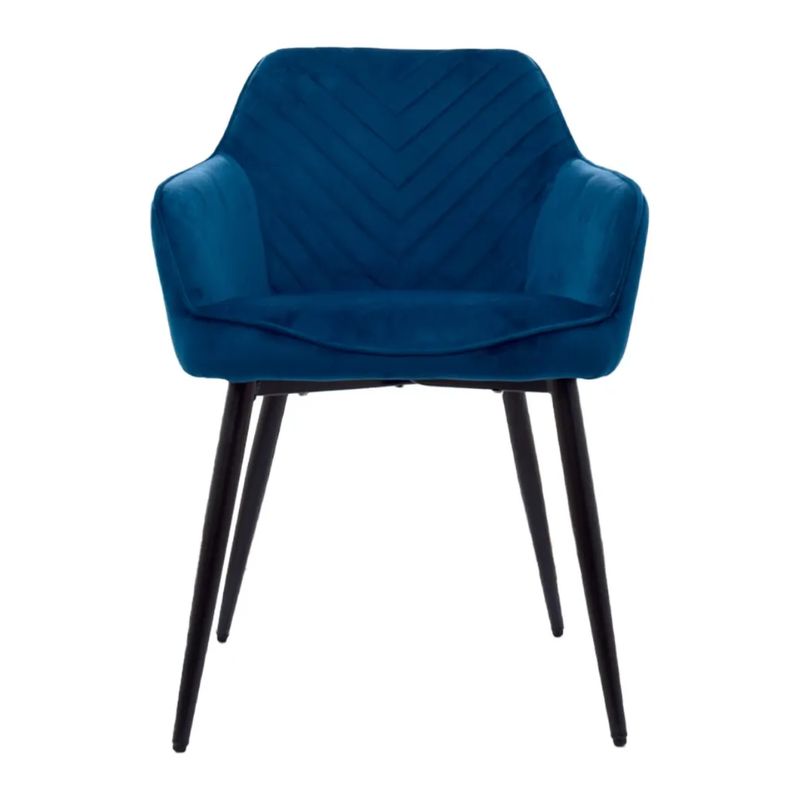 BONNO - Silla De Diseño Milei Bonno Cómoda Confortable Moderna Color Azul