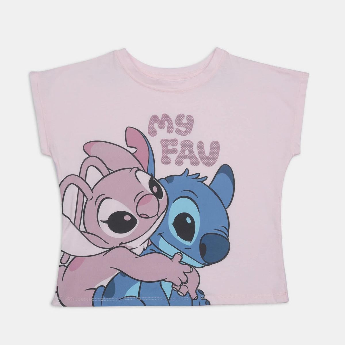 DISNEY - Conjunto Para Niña Licenses Disney  Stitch Morado