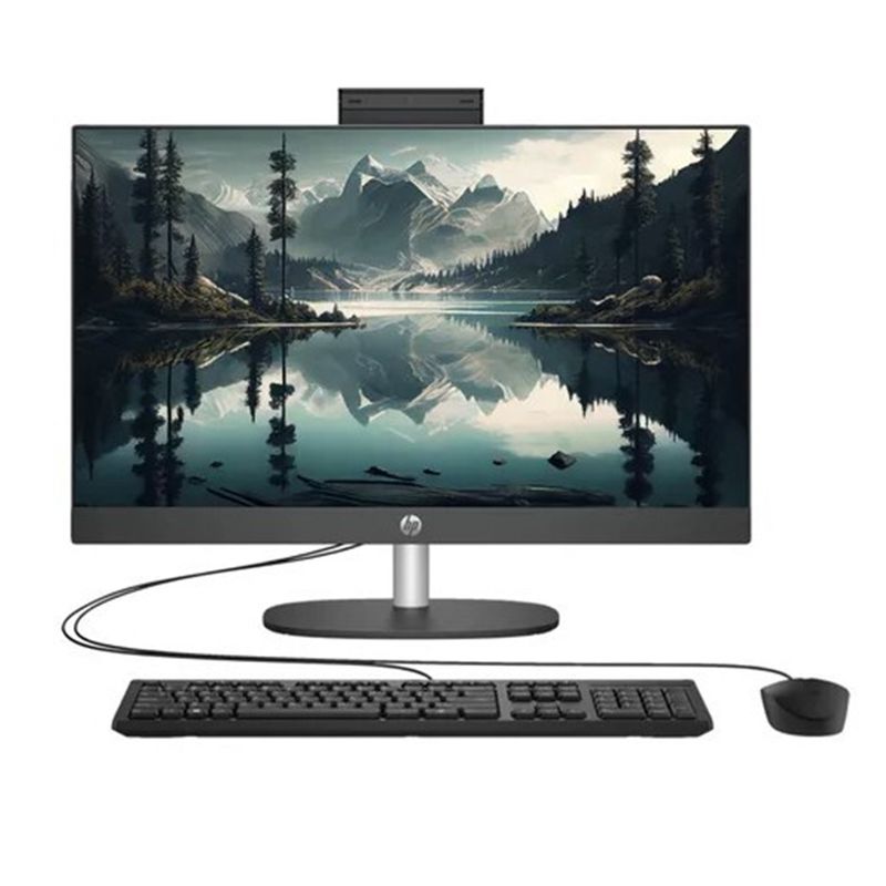 HP - AIO HP ProOne 245 G10 AMD Ryzen 5 7520U SSD 512GB DDR5 16GB 24 FHD IPS FreeDOS