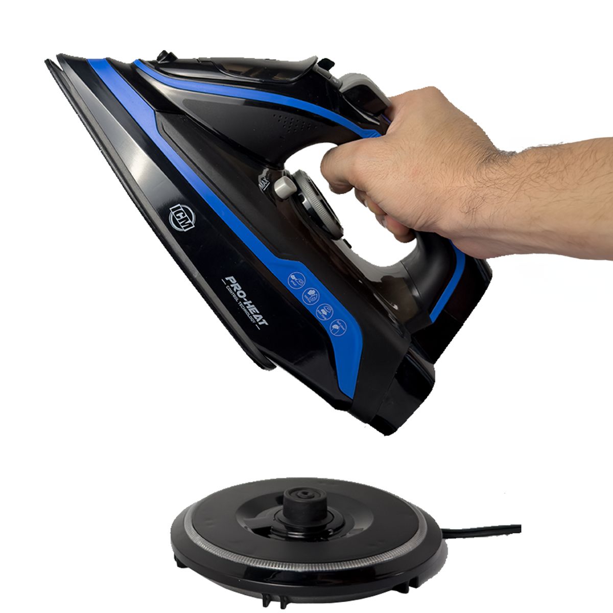 ICM - Plancha Inalámbrica ICM 1500w Ceramica ICM-1-01