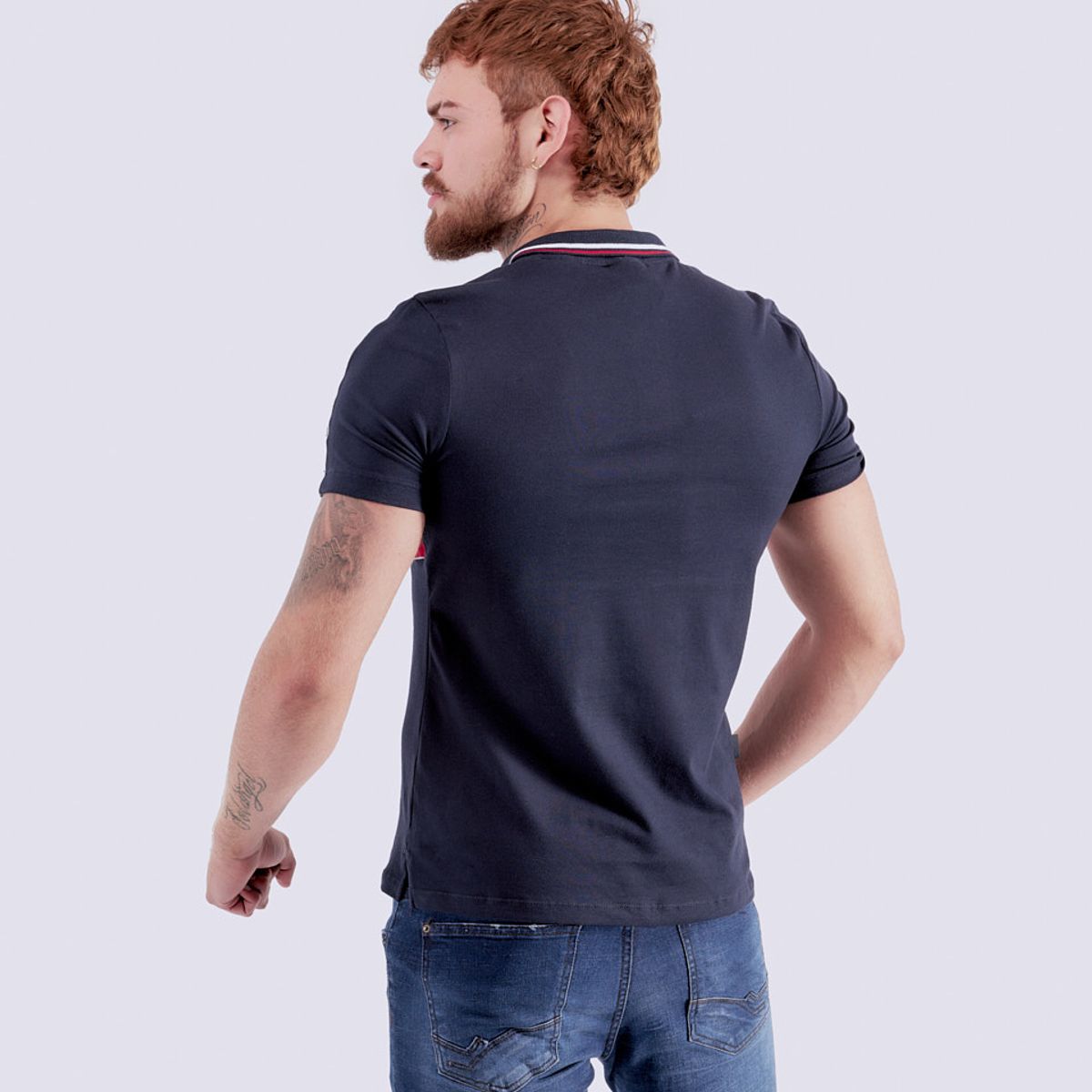 GAS EVOLUTION JEANS - Polo Para Hombre Slim Fit Gas