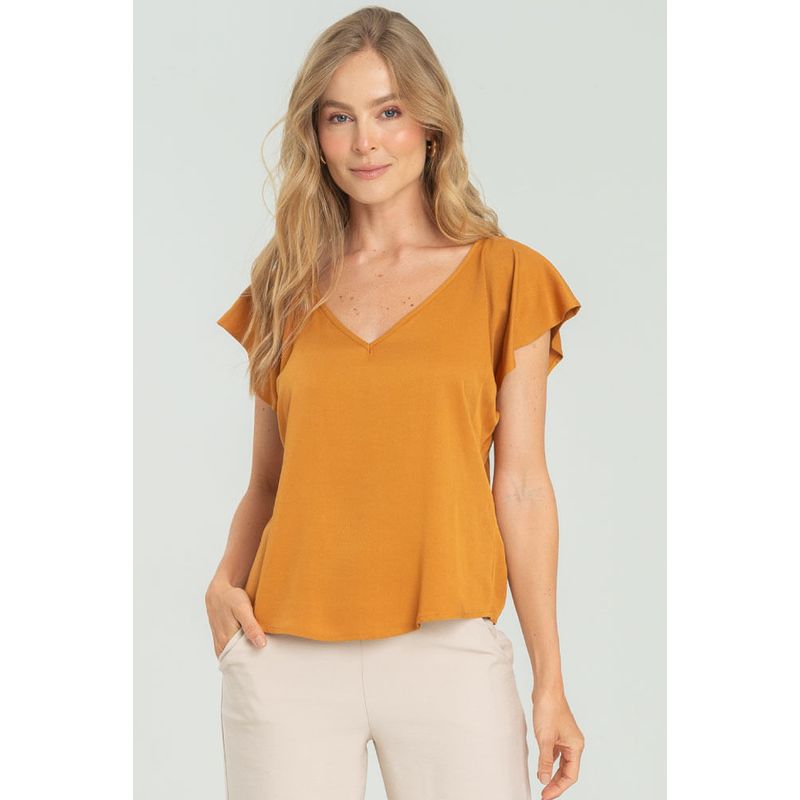 RAGGED - Blusa kylie Amarillo oscuro Ragged