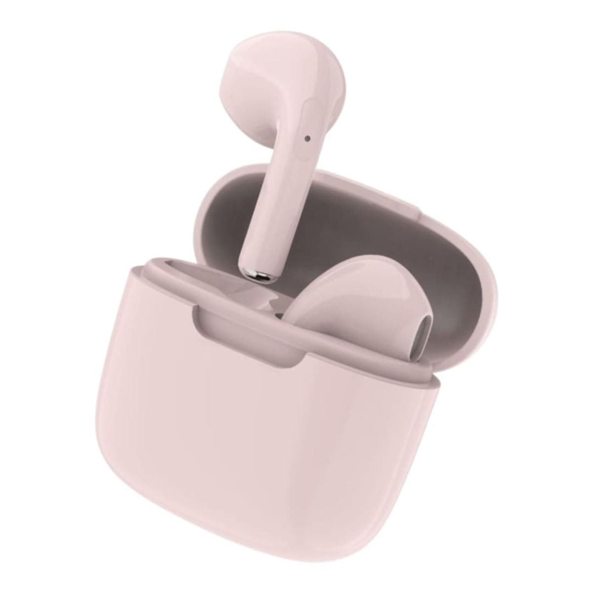 MOVISUN - Audífonos Inalámbricos Movisun W1 Lite 25 horas con estuche Rosado