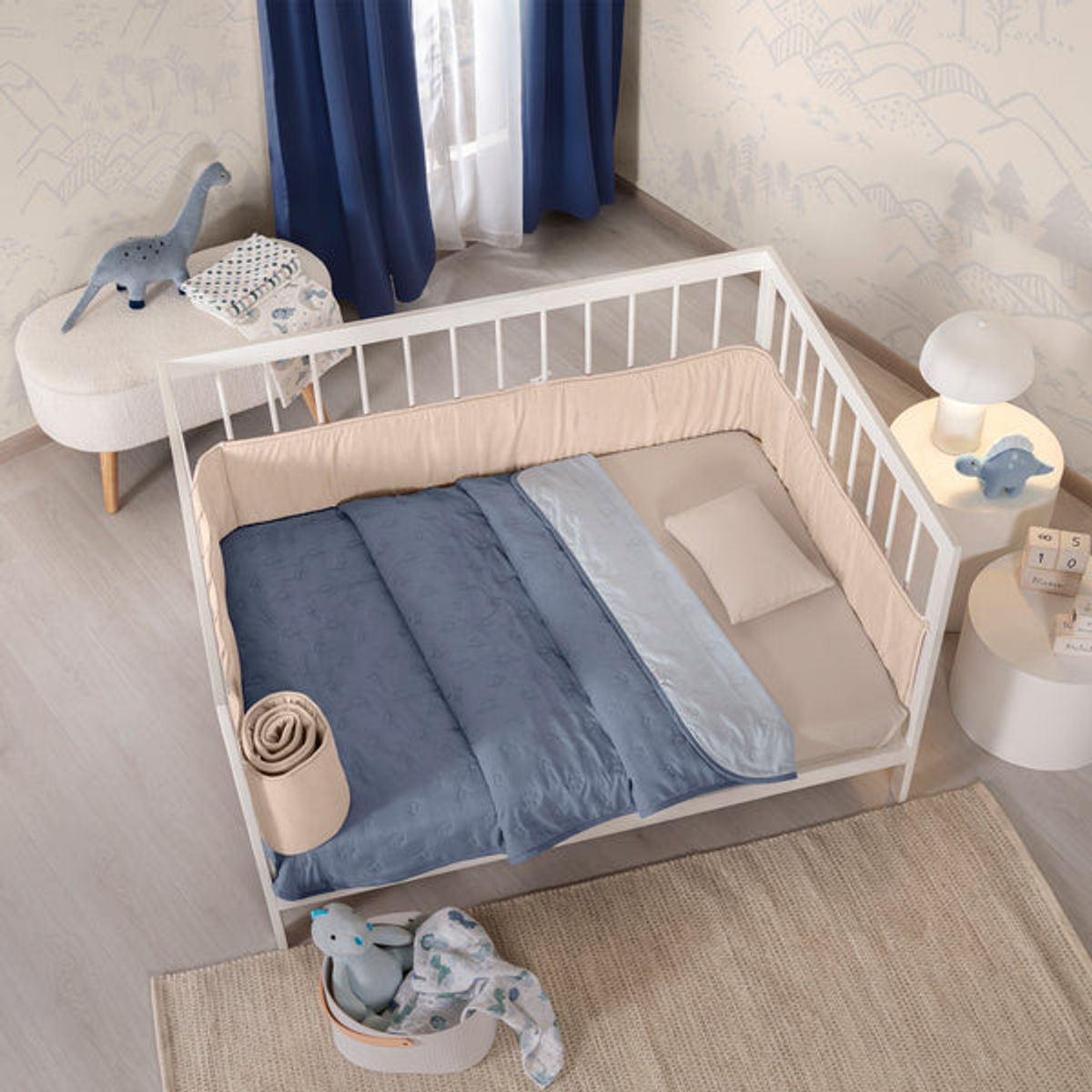 VIANNEY - Edredón Baby Voga Dinosaurios Vianney