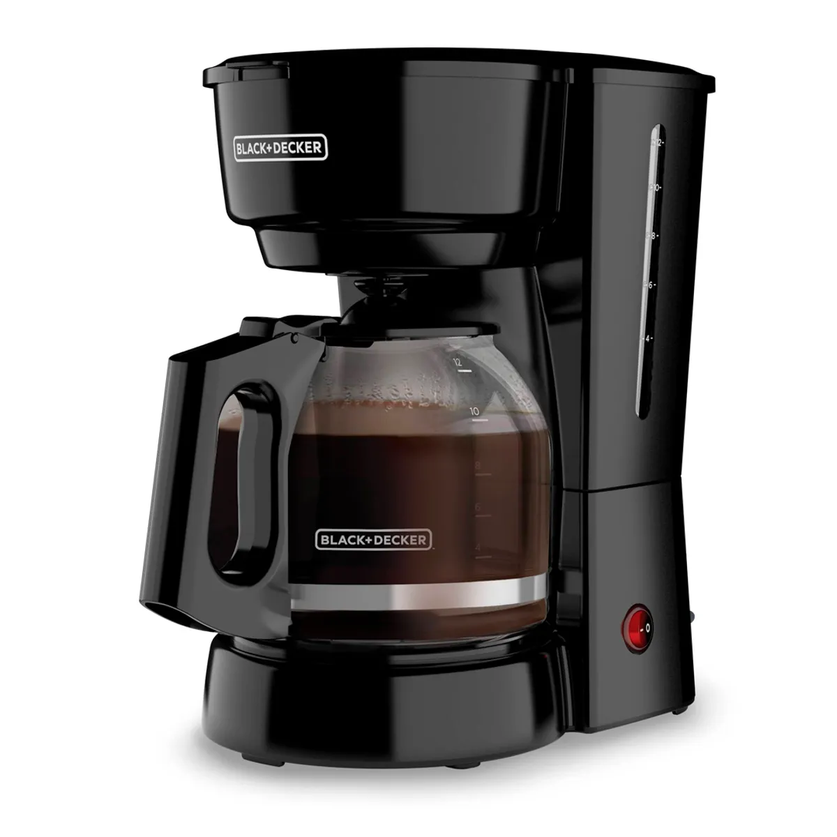 BLACK+DECKER - Cafetera Black+Decker CM0916B semi automática de goteo color negro