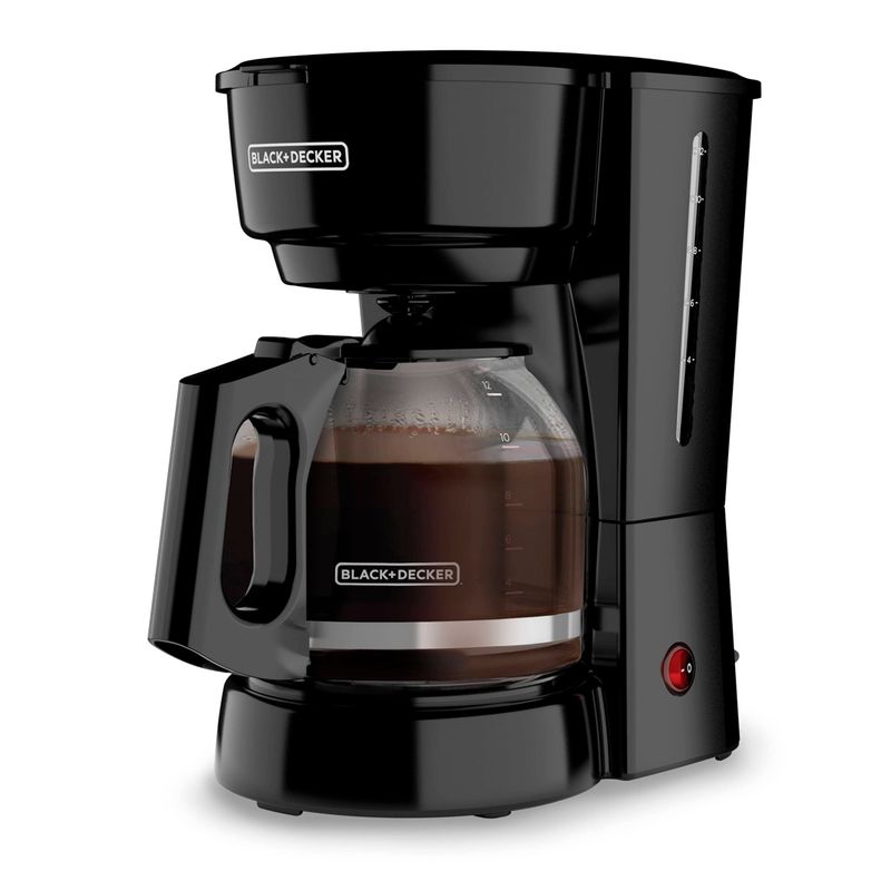 BLACK+DECKER - Cafetera Black+Decker CM0916B semi automática de goteo color negro