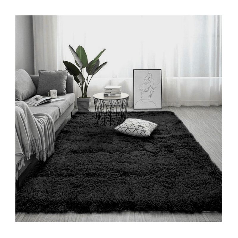 GENERICO - Alfombra Peluche Tapete 200x150 Centímetros Para Sala Habitación