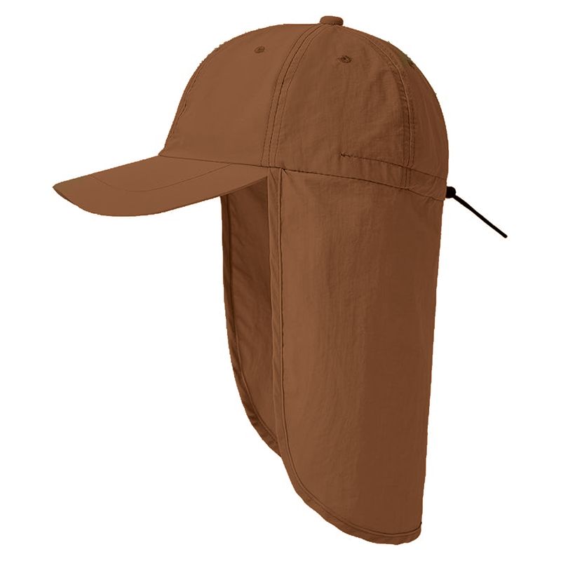 GENERICO - Gorra O Cachucha Safari Tapa Cuello En Dril Uni Color