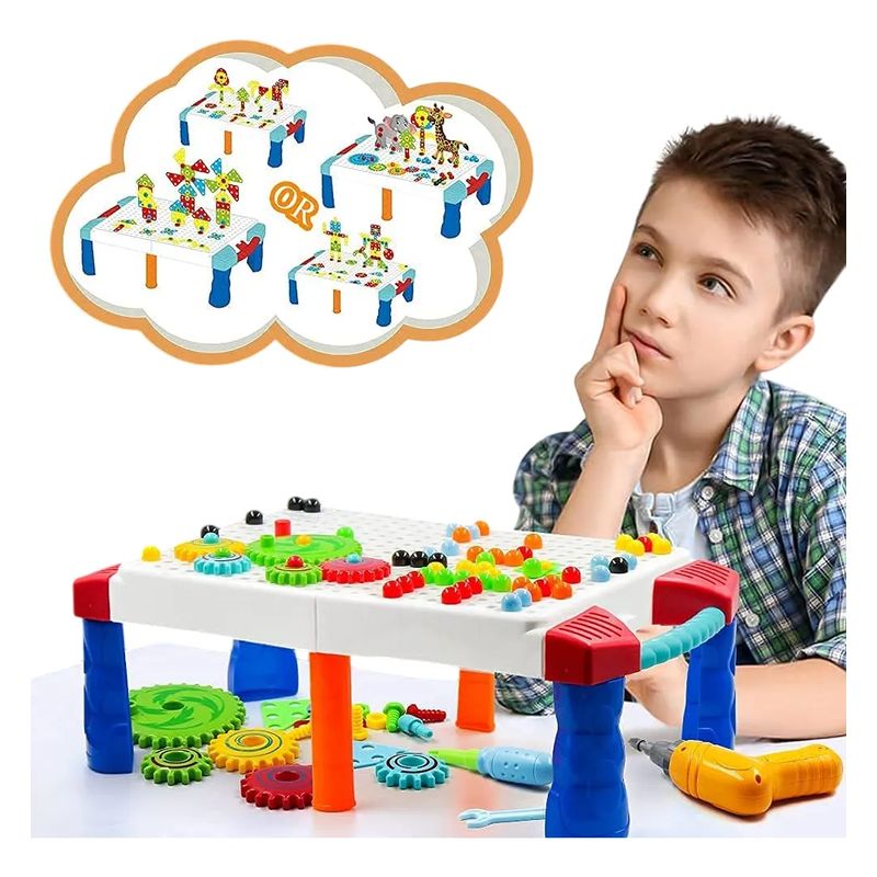 GENERICO - Juguete Construcción Herramienta Armable Maletín Juego Niños