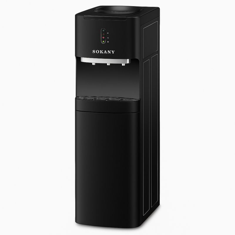 GENERICO - Dispensador de Agua Sokany con Nevera y 3 Temperaturas 550W