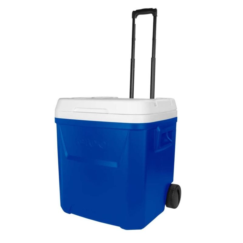 IGLOO - Nevera Portátil Igloo Laguna 56 L 60 QT Con Ruedas Azul