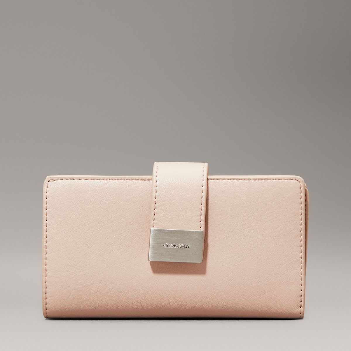 CALVIN KLEIN - Billetera rosada con compartimento para billetes Calvin Klein