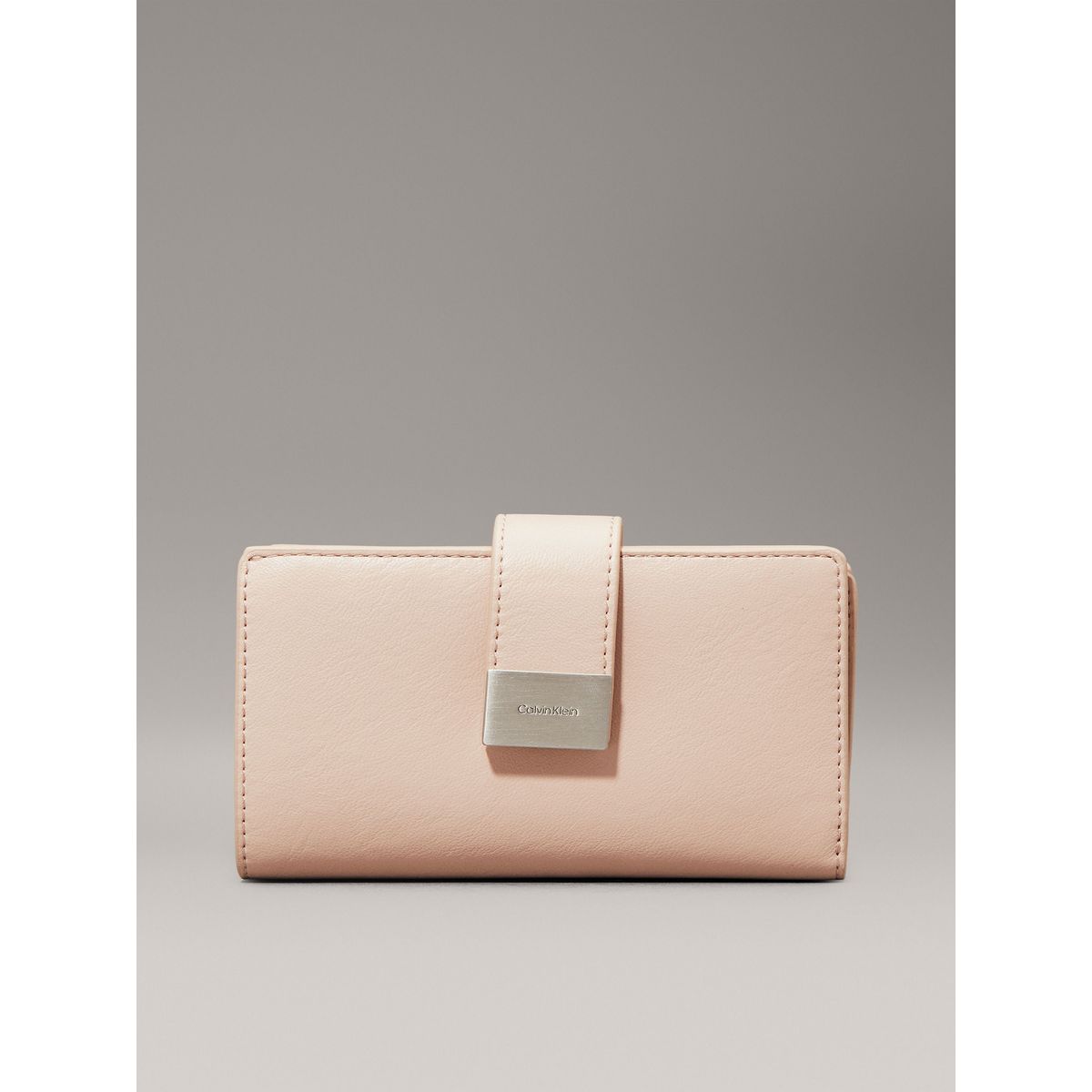 CALVIN KLEIN - Billetera rosada con compartimento para billetes Calvin Klein