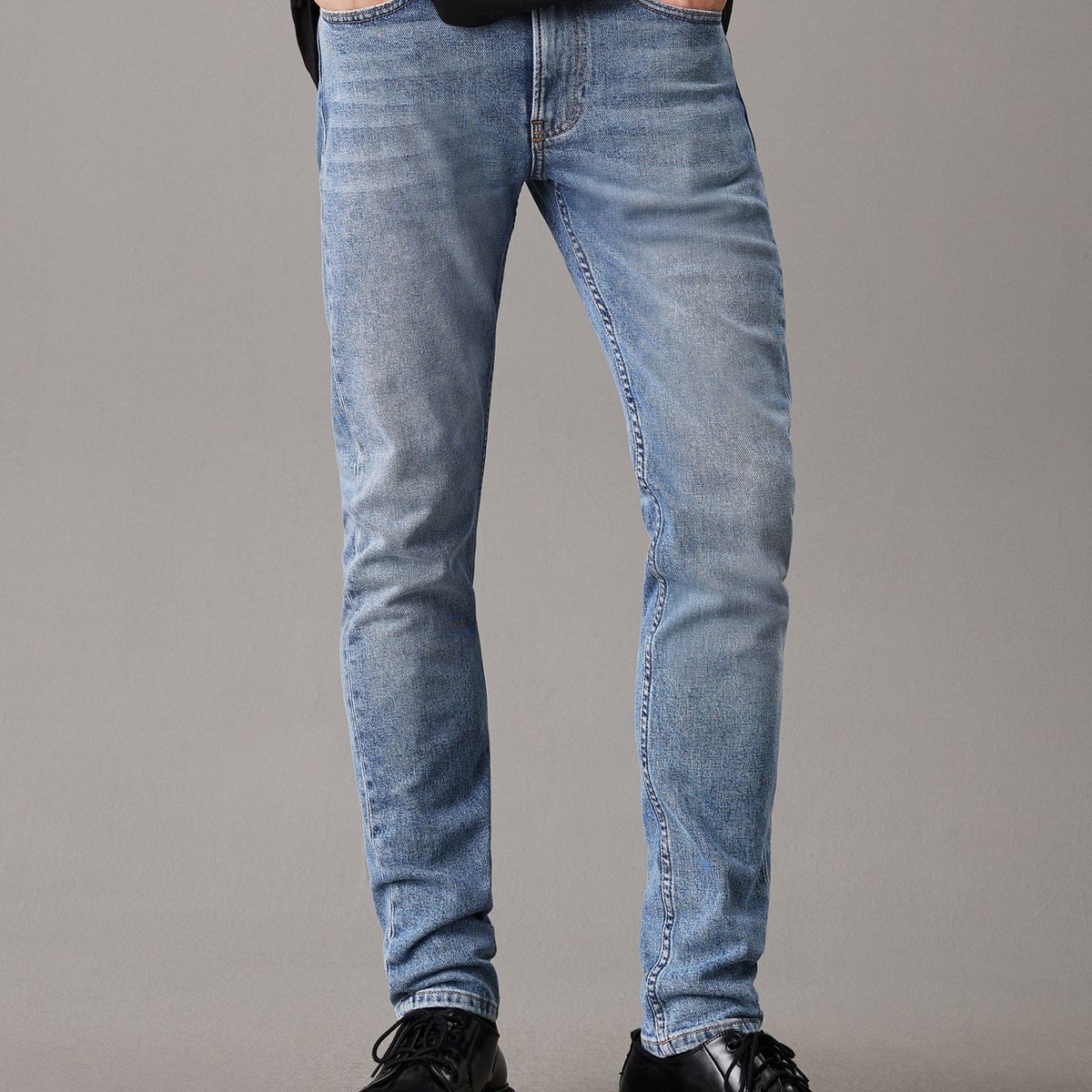 CALVIN KLEIN - Jeans Azul slim tapere Para Hombre Calvin Klein