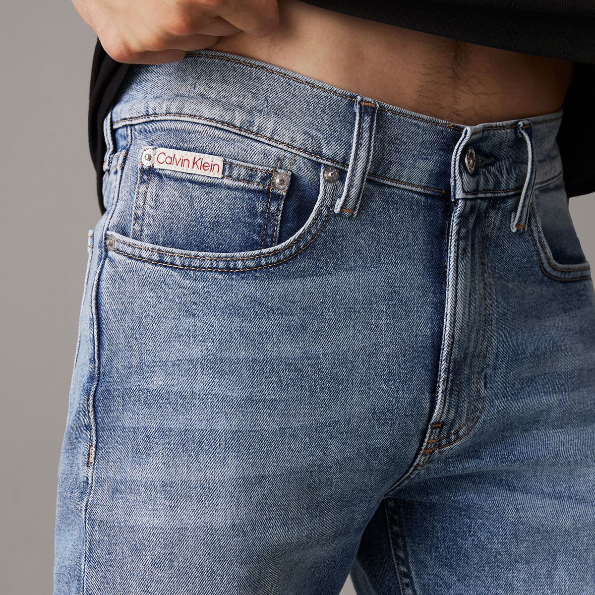 CALVIN KLEIN - Jeans Azul slim tapere Para Hombre Calvin Klein