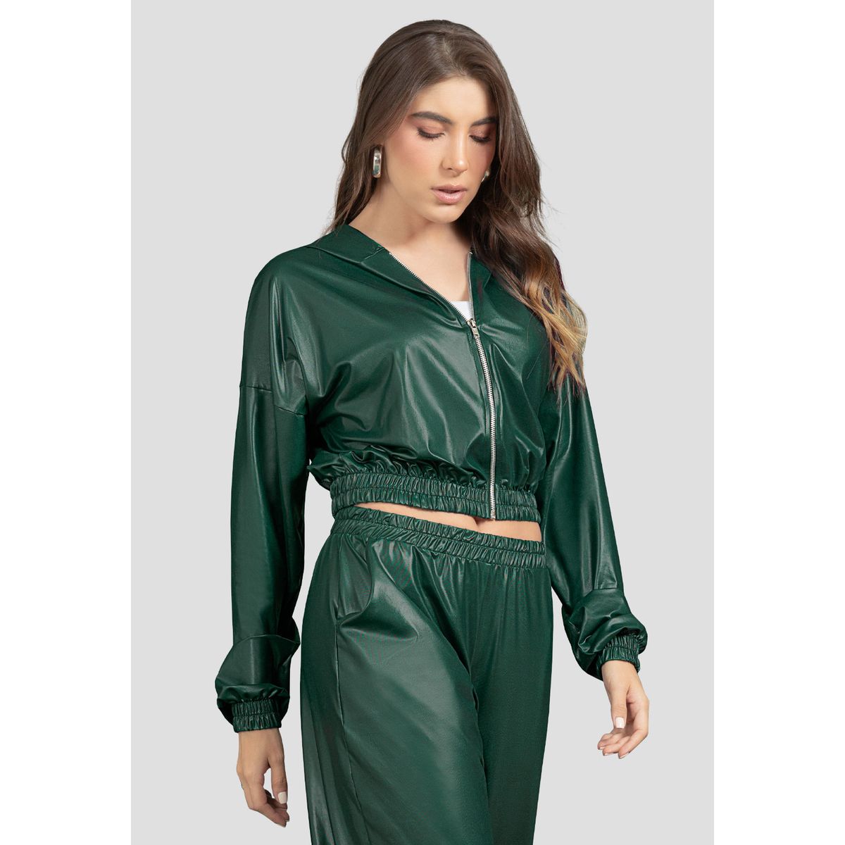 MARKETING PERSONAL - Chaqueta Mujer Verde Pino Mp 110981