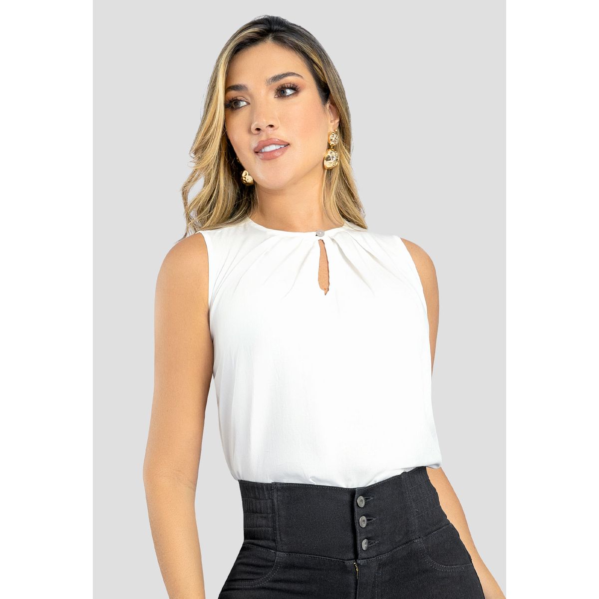 MARKETING PERSONAL - Blusa Mujer Crudo Mp 111081
