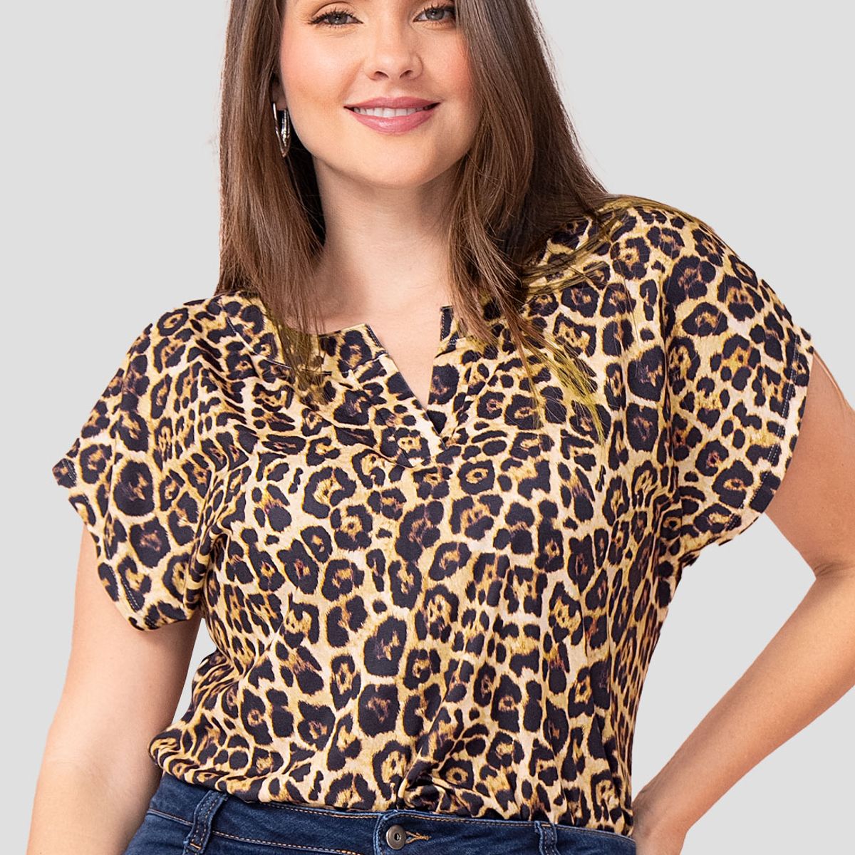 MARKETING PERSONAL - Blusa Mujer Estampado Mp 111090