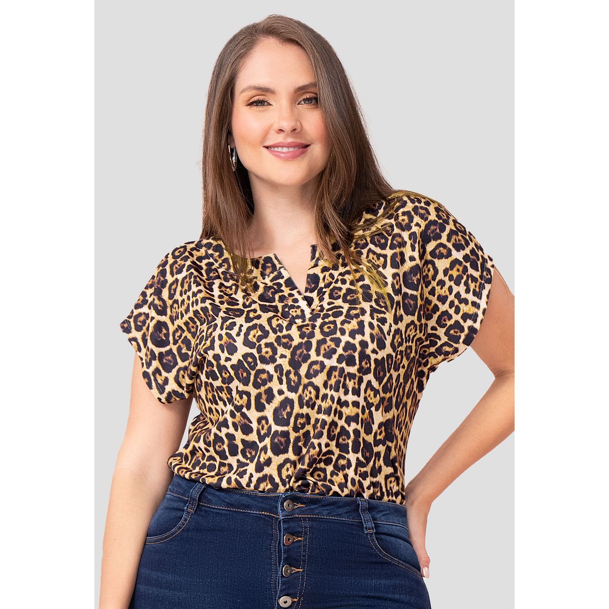 MARKETING PERSONAL - Blusa Mujer Estampado Mp 111090
