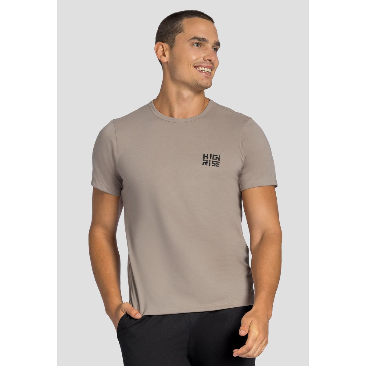 MARKETING PERSONAL - Camiseta Hombre Café Pardo Mp 101746