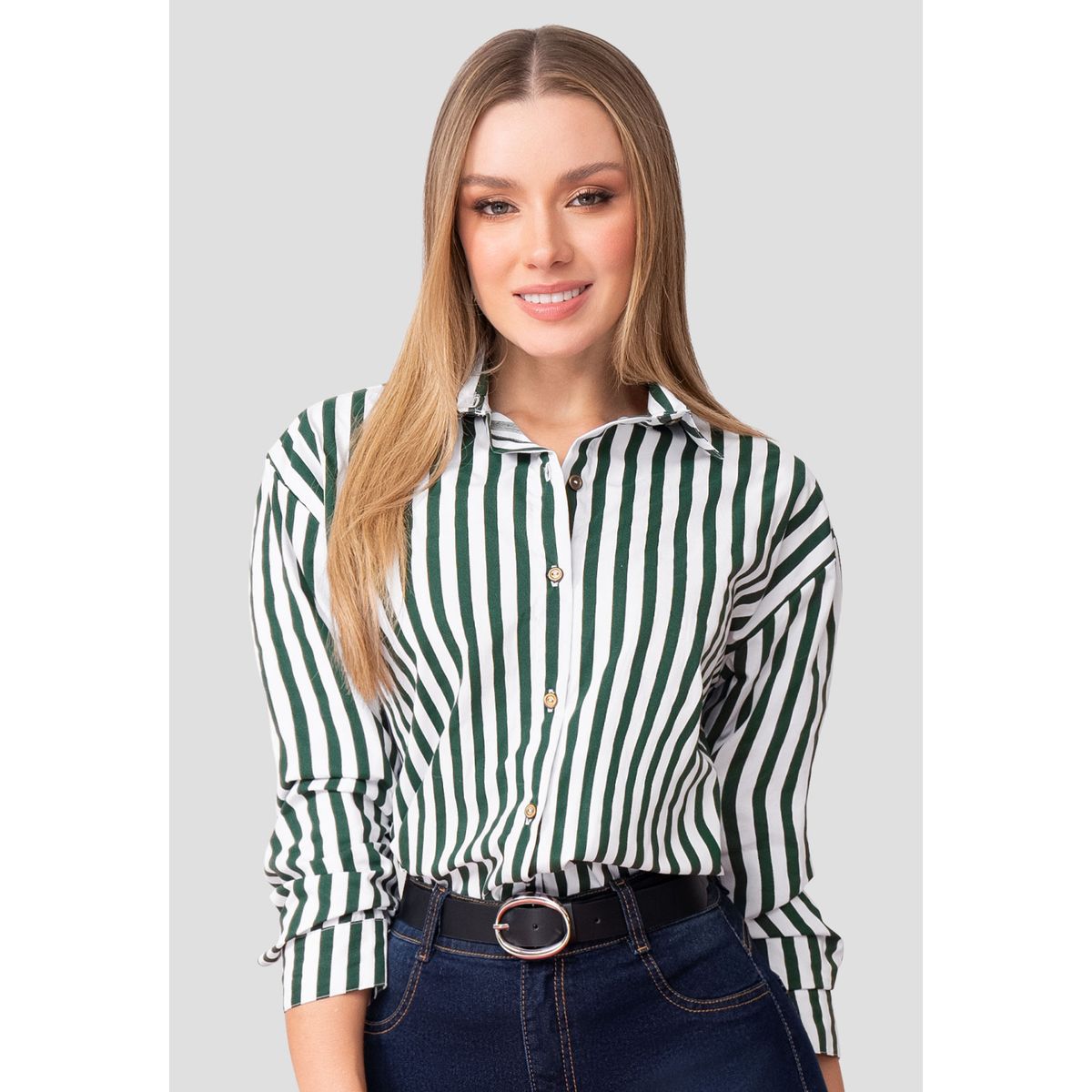 MARKETING PERSONAL - Camisa Mujer Estampado Mp 111080