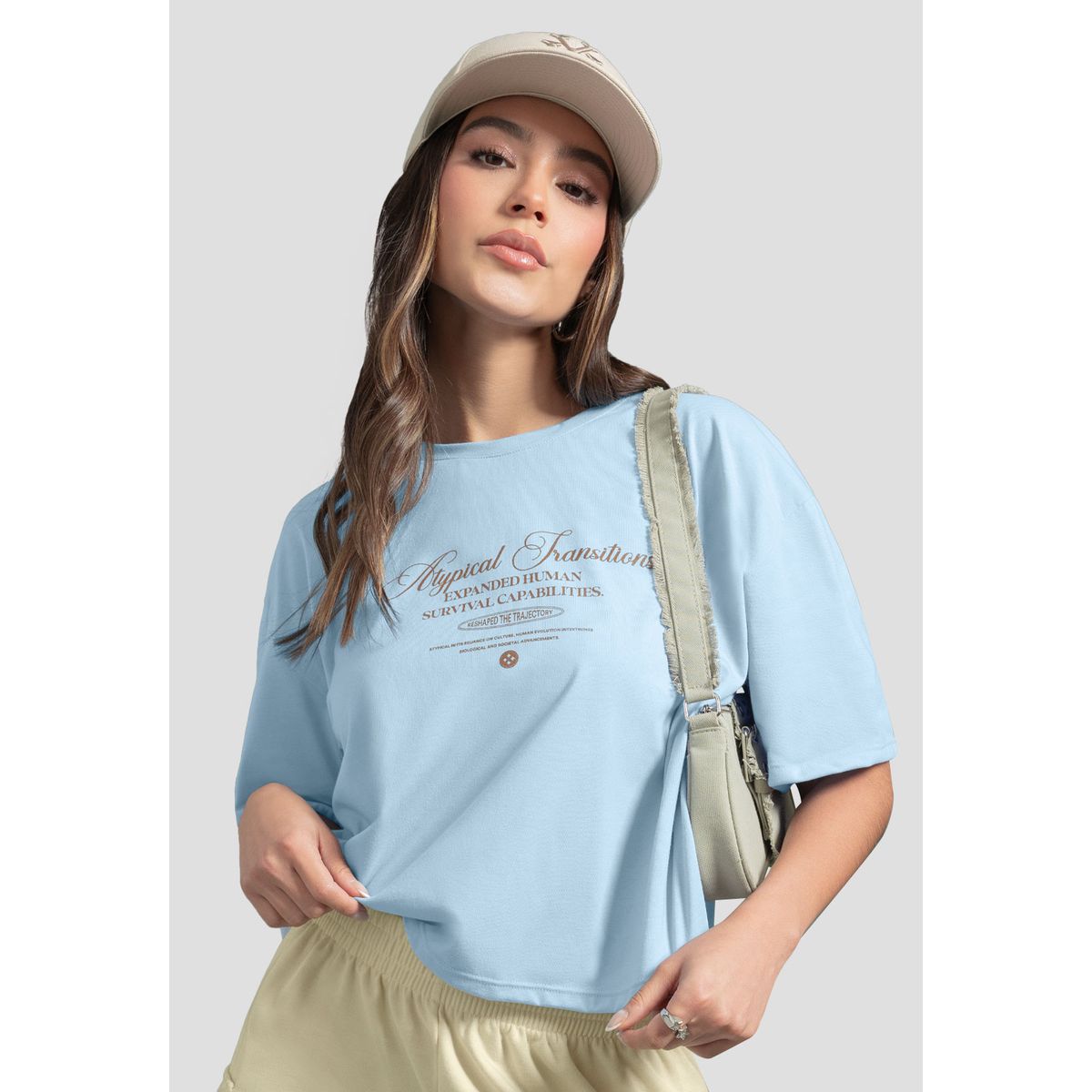 MARKETING PERSONAL - Camiseta Mujer Azul Baby Mp 110984