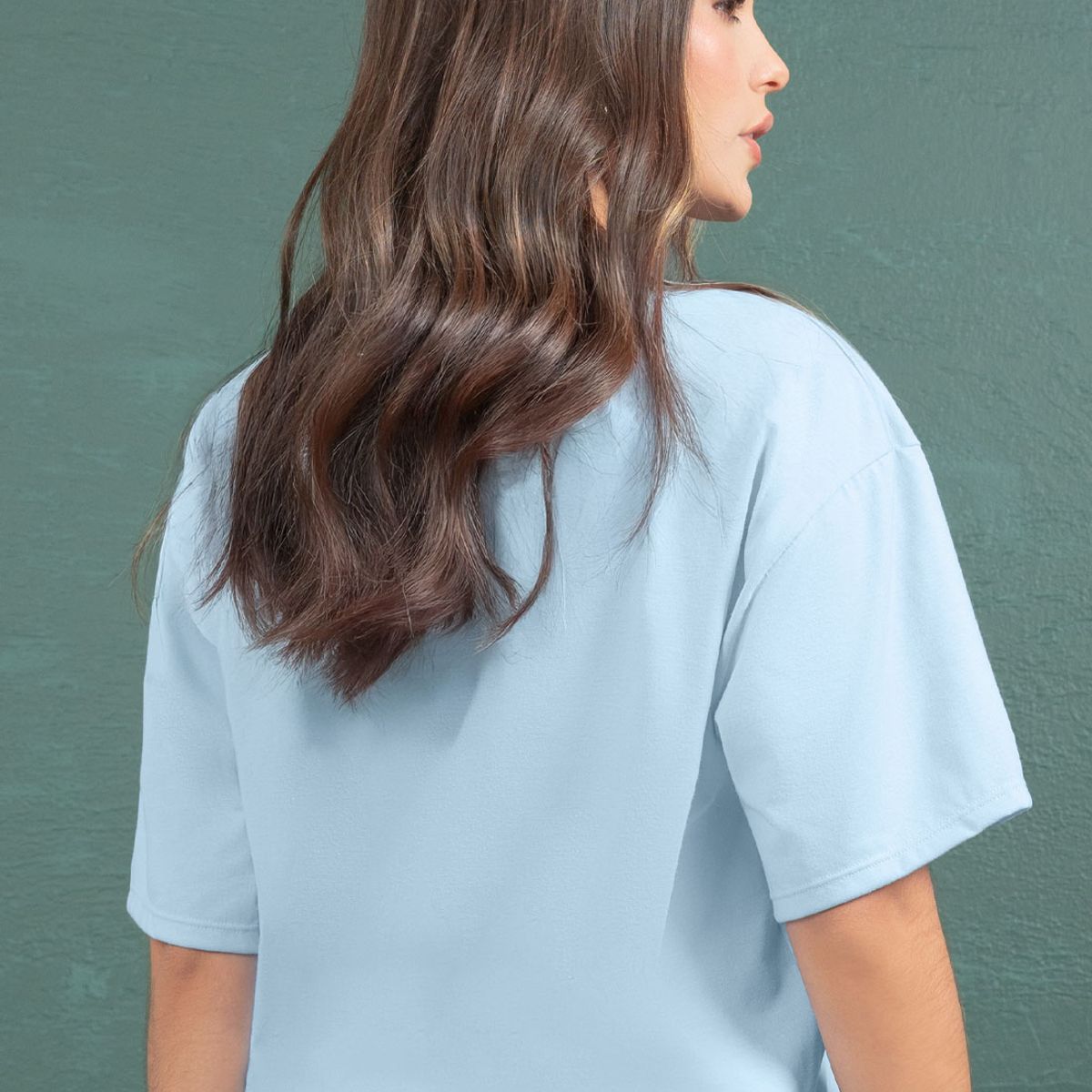 MARKETING PERSONAL - Camiseta Mujer Azul Baby Mp 110984